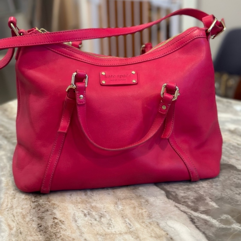 Barbie Core hot pink Kate Spade crossbody